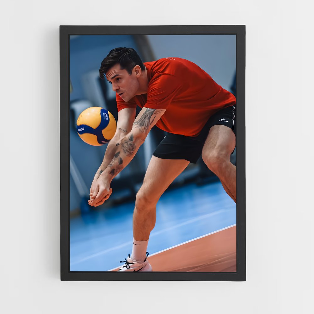 Poster Matt de anderson – affiche Volleyball (vue 2)